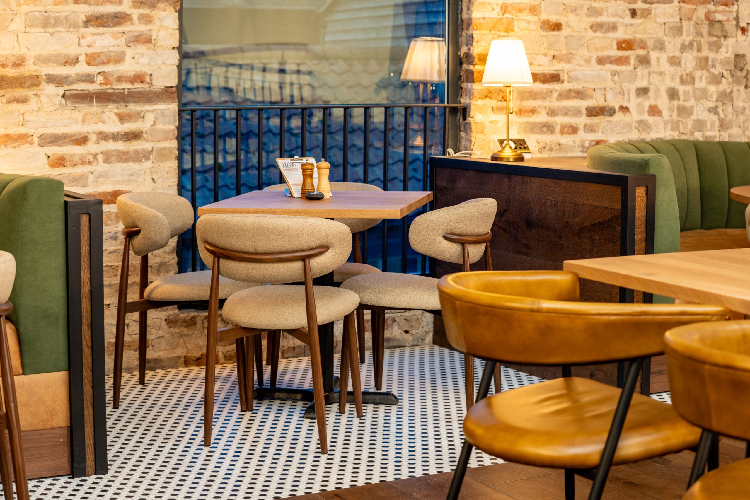LOT 25, WILLINGHAM | COMMERCIAL CLIENT Restaurant Interior Design By Styled Home Design Different types of commercial seating