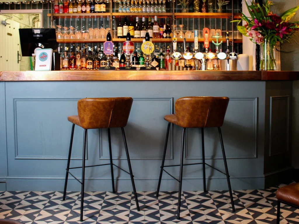 Bar and stools